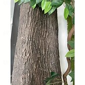 お買い得  建築資材-柔らかいゴム製のフェイクツリーバークロールは、DIYホームデコレーション、壁などに最適なサイズにカットされており、用途が広いです。 &amp;柱カバー - 複数のサイズをご用意