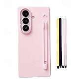economico Cover Samsung-telefono Custodia Per Samsung Galaxy Piegatura a Z 7 Z Fold 6 Z Fold 5 Z Fold 4 Copertura Posteriore Resistente agli urti Retrò Silicone