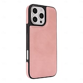Недорогие Чехлы для iPhone-телефон Кейс для Назначение iPhone 17 Pro Max 17 Air i16 15 14 Pro Max Plus 16e 13 Pro Max Кейс на заднюю панель Защита от удара Ретро ТПУ Кожа PU