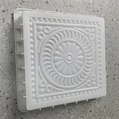 ieftine Produse pentru acasă-matriță pentru pietre de pavaj DIY - matriță pătrată pentru pavaj, matriță din plastic pentru beton și ciment - instrumente pentru fabricarea pedalei din cărămidă pentru peisaje de grădină