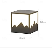 economico Lampioni-Lampada da esterno a LED, impermeabile, per cortile, per portico, patio, esterno, terrazza, garage, cortile, lanterne da esterno