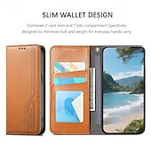 Недорогие Чехлы для Samsung-телефон Кейс для Назначение SSamsung Galaxy S25 S25 Edge S24 Ultra Plus S24 ФЭ A16 A55 5G А35 5G A25 A15 Кошелек для карт Откидная крышка Разъем для карты Защита от удара Ретро ТПУ Кожа PU