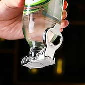 Недорогие Кухонная утварь и гаджеты-Многофункциональный складной барный инструмент из нержавеющей стали, портативный аксессуар для кемпинга на открытом воздухе, удобный и стильный многофункциональный инструмент для бармена, открывания