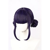 levne Anime paruky-Paruka Rumi pro cosplay, anime, kostým Zoey Mira, paruky s dlouhými rovnými vlasy pro ženy, halloweenské doplňky, rekvizity