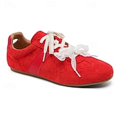 abordables Baskets-Baskets rétro à lacets en daim pour hommes, chaussures décontractées légères pour le style urbain et les tenues de week-end