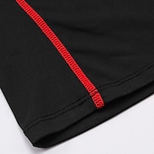 Недорогие Футболки и майки для бега-Муж. Компрессионная футболка Базовый слой для тренировок Тренировочные топы Длинный рукав Верхняя часть Одежда для спорта и отдыха Осень Однотонный Быстровысыхающий