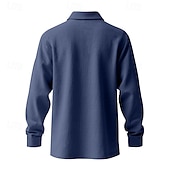 Herre Linskjorte Golf skjorte Arbeid Avslappet Knaphul Langermet Grunnleggende Moderne عادي Knapper Vår Høst Normal Svart Hvit Navyblå Kakifarget Militærgrønn Lyseblå Linskjorte billige Herre Klassisk Polo-Herre Linskjorte Golf skjorte Arbeid Avslappet Knaphul Langermet Grunnleggende Moderne عادي Knapper Vår Høst Normal Svart Hvit Navyblå Kakifarget Militærgrønn Lyseblå Linskjorte