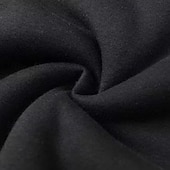 baratos Moletom com capuz de lã-Homens Moletom de lã Moletom com capuz de lã Sherpa Adamascado Preto Laranja Marron Verde Com Capuz Tecido Letra Estampas Abstratas Com Cordão Casual Diário Para Noite Poliéster Roupa de rua Casual