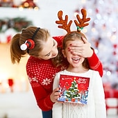 お買い得  アドベントカレンダー-女の子向けクリスマスアドベントカレンダーブレスレット2025、24日間DIYジュエリー製作キット（チャームビーズ22個と調節可能なブレスレット2個付き）、子供、ティーン、女性へのクリスマスカウントダウンギフト