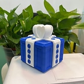 economico I regali-Ornamenti per scatole regalo fastidiose stampate in 3D, divertenti giocattoli, scherzi, puzzle, scatole, scherzi creativi, regali per amici, famiglie, feste, intrattenimento, novità, sorpresa per le vacanze.