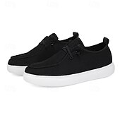 economico Scarpe Casual con Lacci-Per uomo Scarpe Casual Camminata Casual Tessuto Confortevole Antiscivolo Traspirante Allacciatura Nero Bianco Grigio Primavera Autunno Inverno