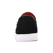 Herre denim loafers med dobbel munk stropp og etnisk trykk – moteriktige, uformelle slip-on-sko for urban stil, fester og vårantrekk billige Uttalelsessko-Herre denim loafers med dobbel munk stropp og etnisk trykk – moteriktige, uformelle slip-on-sko for urban stil, fester og vårantrekk