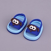 billige Dukkeklær og tilbehør sett-1 par dukkesko til 17 cm dukke, søte minisko, tilbehør til 17 cm dukker, sittende stående serie silikondukke-regnsko (uten dukke)