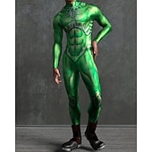 abordables Impresión-Trajes Zentai estampados Traje de cosplay Body Estampado Disfraz de carnaval Traje de Cuerpo Completo Hombre Mujer Disfraz Sexy Víspera de Todos los Santos Traje para Rendimiento Fiesta Mascarada