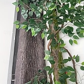 お買い得  建築資材-柔らかいゴム製のフェイクツリーバークロールは、DIYホームデコレーション、壁などに最適なサイズにカットされており、用途が広いです。 &amp;柱カバー - 複数のサイズをご用意
