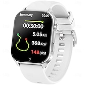 cheap Smartwatch-LC211 Smart Watch 2.01 inch Smartwatch Fitness Running Watch Bluetooth Temperature Monitoring Pedometer Call Reminder Compatible with Android iOS Women Men GPS Long Standby Hands-Free Calls IPX-5