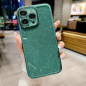 Χαμηλού Κόστους iPhone Θήκες-τηλέφωνο tok Για iPhone 17 Pro Max 17 Air 16 15 14 Pro Max Plus 16e 13 Pro Max Πίσω Κάλυμμα Bling Glitter Shiny Ανθεκτική σε πτώσεις Διαβάθμιση χρώματος Σιλικόνη
