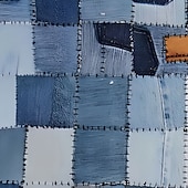 economico Schema Geometrico-Per uomo Geometrico Felpe con cappuccio Moda Cool Manica Lunga Con Cappuccio Nero Blu Coulisse Patchwork Autunno Inverno progettista
