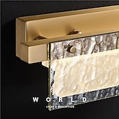 economico Luci da parete-Applique da parete a led in cristallo di rame, design per interni, lampade da parete per camera da letto, bagno, corridoio, porta, scala 110-240 V