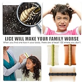 cheap Personal Care &amp; Health-Lice Comb Ultra Fine Tooth Hair Brush For Kids And Adults Effective Nit Removal Dandruff Cleaner Dense Metal Teeth Scalp Care Tool Durable Easy Cleaning