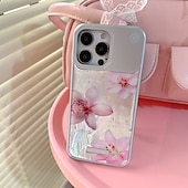 お買い得  iPhone用ケース-電話 ケース 用途 iPhone 16 15 14 Pro Max Plus 13 Pro Max バックカバー 耐衝撃 花 PC