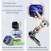 economico Cuffie TWS wireless-696 Q20 Auricolari True Wireless TWS In-ear Bluetooth 5.3 Stereo Suono surround Microfono integrato per Apple Samsung Huawei Xiaomi MI Allenamento in Palestra Sci Campeggio / Escursionismo Affari