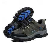cheap Hiking Boots-Men's Durable Hiking Shoes with Anti-Slip Sole, Shock-Absorbing Outdoor Trekking Sneakers for Climbing, Camping and Travel