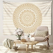 voordelige Wandtapijten-tapijtwerk Dekentje Wandkleden Mandala Etnisch Slaapkamer Woonkamer Slaapzaal Decoraties Muur Deur Achtergrond