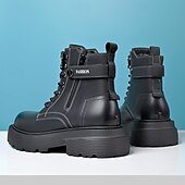 abordables Bottes de travail-Bottines décontractées marron clair pour homme avec fermeture éclair – bottes tendance en similicuir pour les aventures en plein air et les tenues décontractées