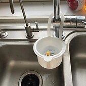 お買い得  トラベルバッグ＆ハンドバッグ-ワンボタン開閉式吊り下げシンクコーナーラック多目的野菜洗浄機/食器洗い機ホルダーキッチン、フルーツに最適 &amp;野菜保存とスープストレーナー