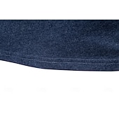 preiswerte Herren Elite T-Shirts &amp; Tanktops-Herren Baumwollhemd Langarm Einfach Cool Täglich Lässig Farbblock Knöpfe Henley Schule Training Outdoor Ganzjahres Grau gefärbt Dunkelmarine Kaki Henley T-Shirt