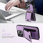 abordables Coques iPhone-téléphone Coque Pour iPhone 17 Pro Max 17 Air 16 16 Plus 16 Pro 16 Pro Max 15 15 14 Pro Max Plus 14 Plus 13 Pro Max Étui Portefeuille avec Support Emplacement Carte Antichoc Rétro TPU faux cuir
