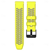 abordables Bracelets de montre Garmin-Bracelet de Montre  pour Garmin Samsung Huawei Amazfit Polar Xiaomi Ticwatch GTR 4/3 Pro / 3/2/2e / 47mm, Stratos 3/2S / 2, Pace 1 GT Watch / GT 2 Pro / GT 46mm / GT 2 46mm / GT 46mm / GT Active