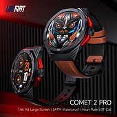 abordables Relojes inteligentes-LOKMAT COMET 2 PRO Reloj inteligente 1.46 pulgada Smartwatch Reloj elegante Bluetooth Podómetro Recordatorio de Llamadas Seguimiento de Actividad Compatible con Android iOS Mujer Hombre Larga espera
