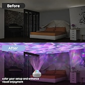 preiswerte Sternengalaxie Projektorlichter-Moduswechsel Weihnachten Valentinstag USB 1 Stück