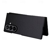economico Cover Samsung-telefono Custodia Per Samsung Galaxy Piegatura a Z 7 Z Fold 6 Z Fold 5 Z Fold 4 Copertura Posteriore Resistente agli urti Retrò TPU Pelle PU