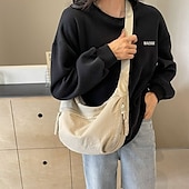 levne úschovna zavazadel a cestování-Dámská módní jednobarevná nylonová crossbody kabelka hobo, vodotěsná, lehká, ležérní, taška přes rameno, stylová, vysoce kvalitní, odolná, moderní, každodenní kabelka