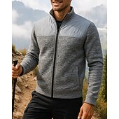 Недорогие Водонепроницаемые куртки-Муж. Куртка для туризма и прогулок Спортивная куртка На открытом воздухе Термальные Походная одежда Походная одежда Зима Осень Верхняя часть Походы / туризм / спелеология Бег Пэчворк