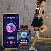 abordables Relojes inteligentes-LOKMAT OCEAN 3 PRO Reloj inteligente 2.1 pulgada Smartwatch Reloj elegante Bluetooth Podómetro Recordatorio de Llamadas Seguimiento de Actividad Compatible con Android iOS Mujer Hombre Larga espera