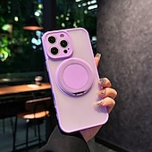 Недорогие Чехлы для iPhone-телефон Кейс для Назначение iPhone 17 Pro Max 17 Air i16 15 14 Pro Max Plus 13 Pro Max Кейс на заднюю панель Поддержка беспроводной зарядки Откидная подножка Защита от удара Ретро ПК