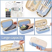 Χαμηλού Κόστους μολυβοθήκες &amp; θήκες-μεγάλης χωρητικότητας θήκη για στυλό γραφείο κολέγιο σχολείο μεγάλη αποθήκευση τσάντα υψηλής χωρητικότητας θήκη θήκη κουτί