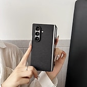 economico Cover Samsung-telefono Custodia Per Samsung Galaxy Piegatura a Z 7 Z Fold 6 Z Fold 5 Z Fold 4 Copertura Posteriore Resistente agli urti Retrò TPU Pelle PU