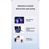 ieftine Dispozitive GPS Auto-Bluetooth (doar iOS) Tracke IP68 impermeabil reîncărcabil etichetă inteligentă localizator chei cu sunet card de urmărire a articolelor pentru chei portofel bagaje rucsac valize pașaport