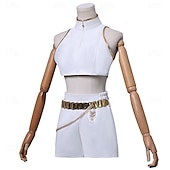 economico Costumi da donna-Cacciatori di demoni KPop Idolo Rumi Cacciatori di demoni Costume Costume originale Idolo virtuale Cosplay di film for Per donna Adulti Halloween Carnevale Performance Con il fumetto Anime Expo