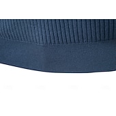 abordables Pulls et cardigans élites pour hommes-Homme Pull Tricoter Tunique Boutons Couleur Unie Henley ancien Quotidien École Maison Vêtement Tenue Printemps Automne Noir Rouge Bordeaux S M L