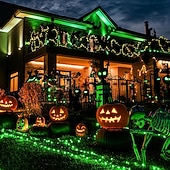 levne Solární řetězec světla-2 ks 10M/33FT 100 LED Korálky Venkovní IP44 Voděodolné Solární Fairy Světelný Řetěz Halloween Svatební Valentýna Dvůr Trávník Zahrada Festivalová Atmosféra Dekorace Měděný Drát Světlo