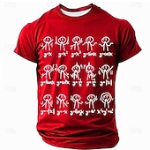 お買い得  メンズおもしろTシャツ-メンズ面白いグラフィックTシャツ数式とスティックフィギュアの数学グラフ | 科学ユーモアアパレル