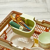 お買い得  トラベルバッグ＆ハンドバッグ-ワンボタン開閉式吊り下げシンクコーナーラック多目的野菜洗浄機/食器洗い機ホルダーキッチン、フルーツに最適 &amp;野菜保存とスープストレーナー