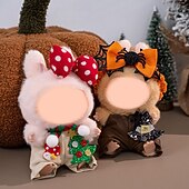 billiga Dockkläder och tillbehörsset-docka halloweenkläder dockkläder set söta kostymer och kläder tillbehör till 6,69 tum docka (ingen docka)