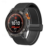 preiswerte Garmin-Uhrenarmbänder-Uhrenarmband für Garmin Fenix 8 47mm 51mm 7X 6 6X Pro Epix Pro Instinct 2X Approach S70 S62 S60 Forerunner 955 945 Epix Marq Descent Quatix 22mm 26mm Edelstahl Silikon Ersatz Gurt Schnellspanner